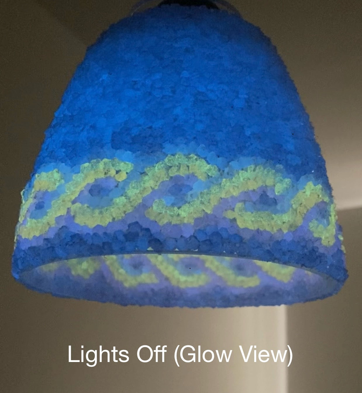 Ceiling Fan Glow-in-the-Dark Glass Shade Replacement