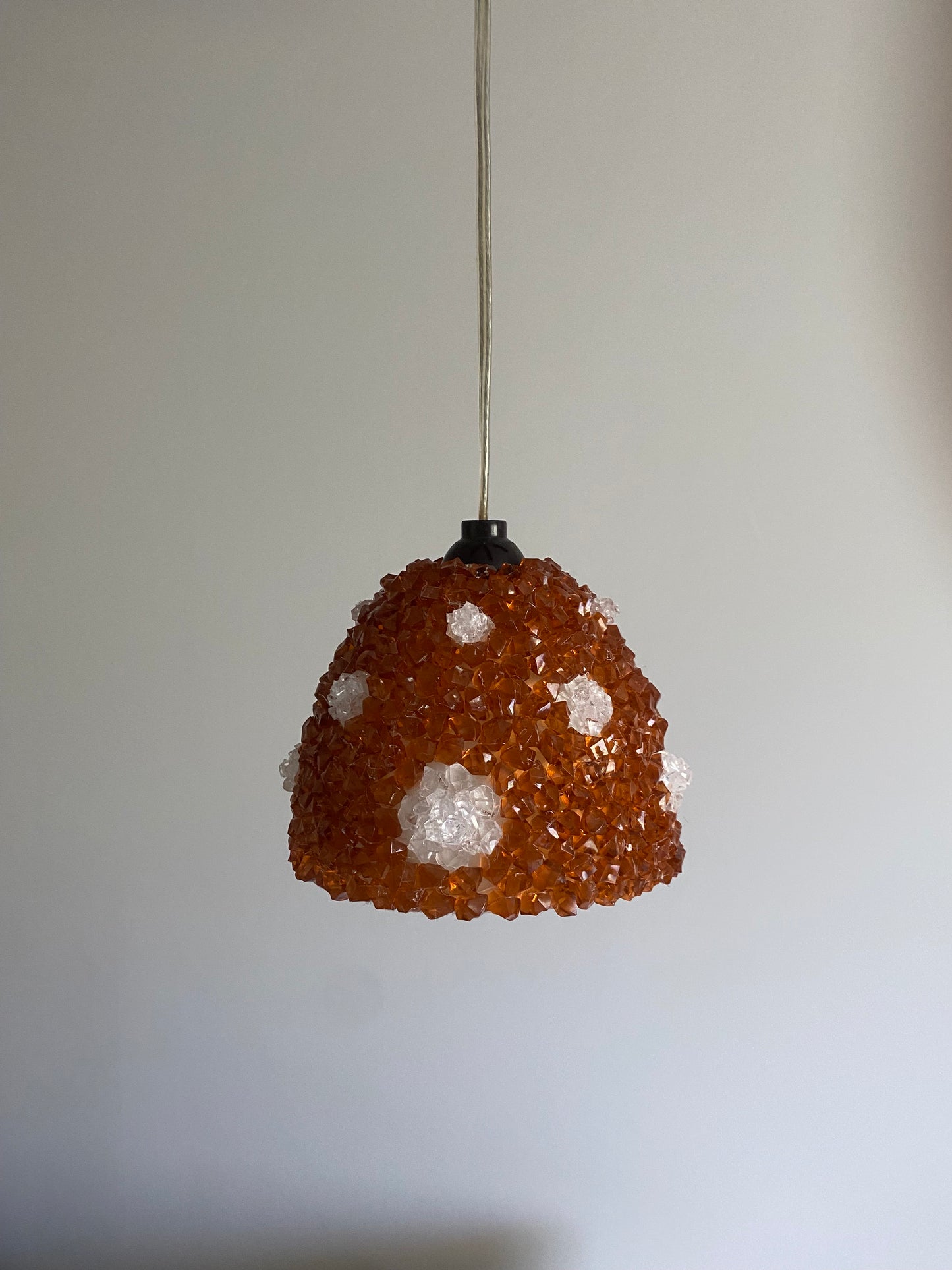 Custom Hanging Lamp Shade - Handmade Glass Pendant Light Shade - Vibrant Glow, Made to Match Your Decor