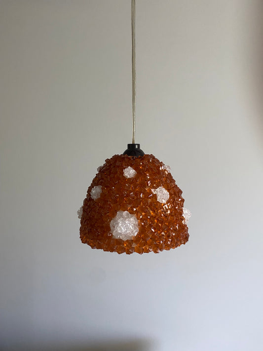 Custom Hanging Lamp Shade - Handmade Glass Pendant Light Shade - Vibrant Glow, Made to Match Your Decor